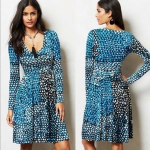 Anthropologie Plenty by Tracy Reese Dotscape Dress XS